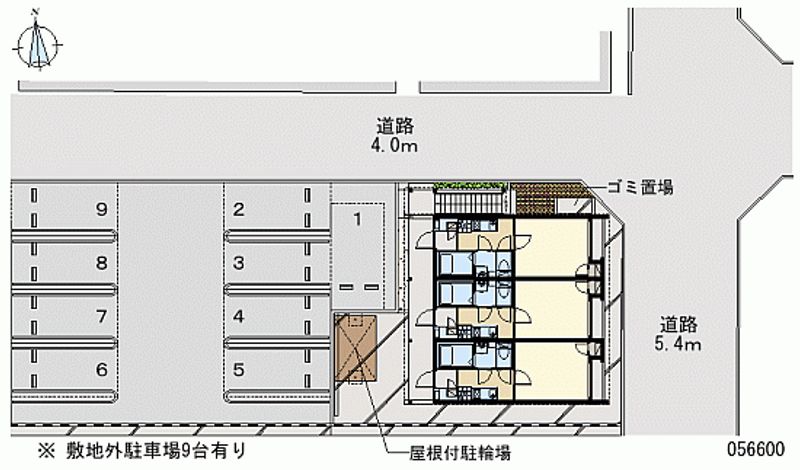 クレイノセカンド　ユーアイ 区画図