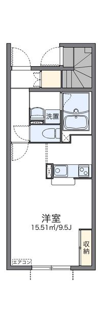 レオネクストナガオⅡ 間取り図