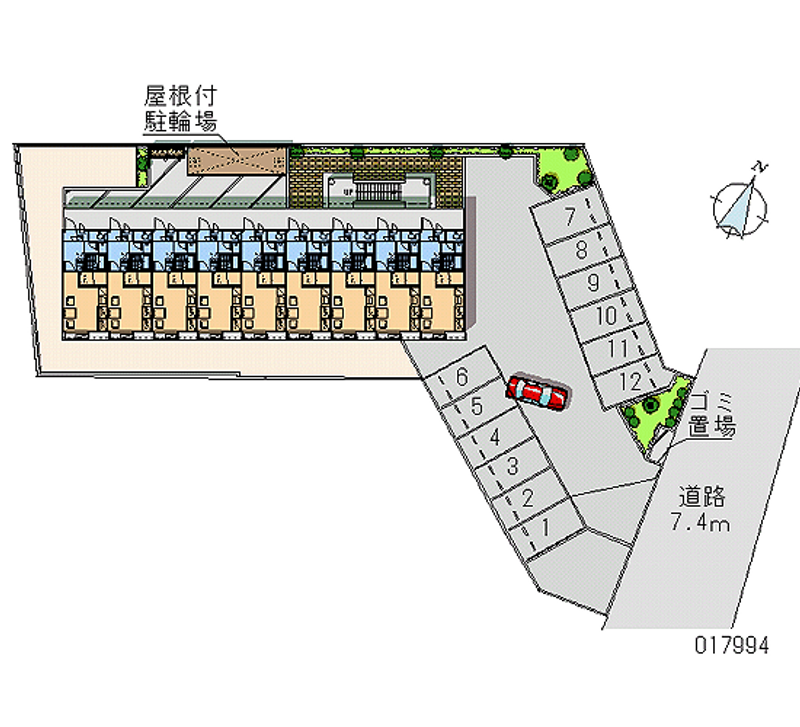 17994月租停车场