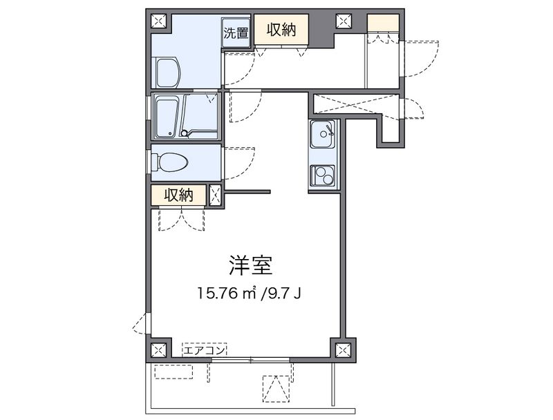 leopalace K・Royal 평면도