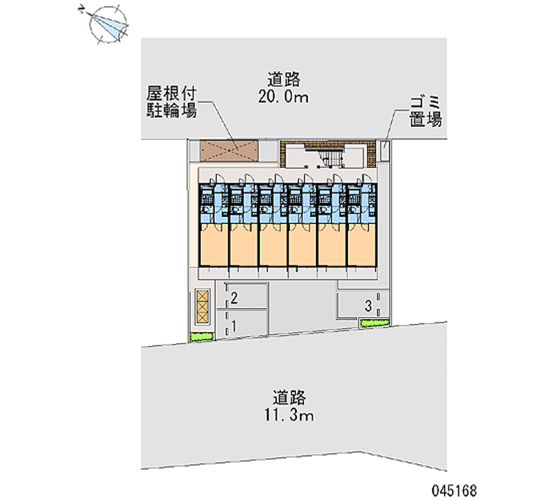 レオパレスサンヴィレッジ 月極駐車場