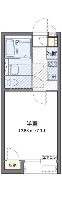 レオネクストカーサボナール 間取り図