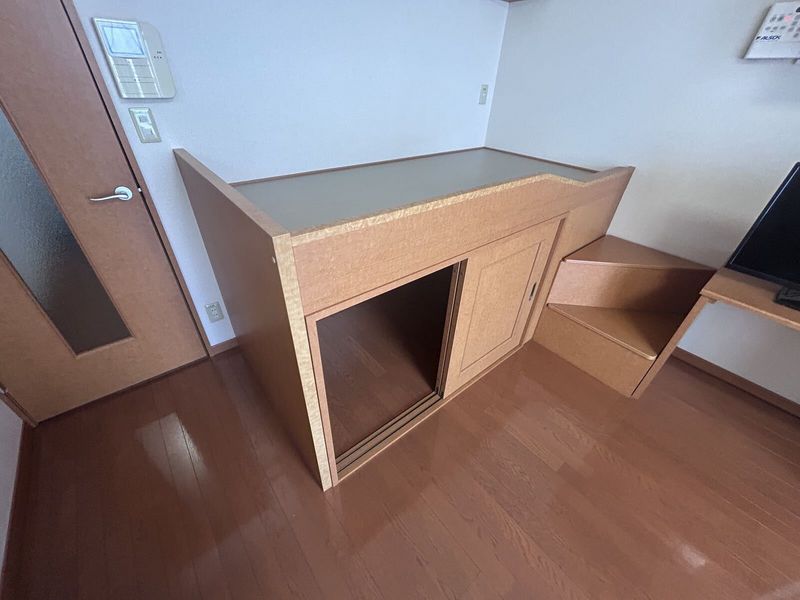 レオパレスシード上堂Ⅱ 収納