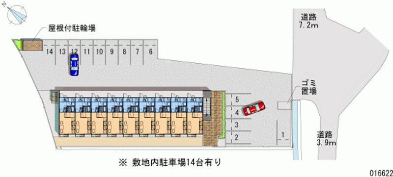 レオパレス新橋 月極駐車場