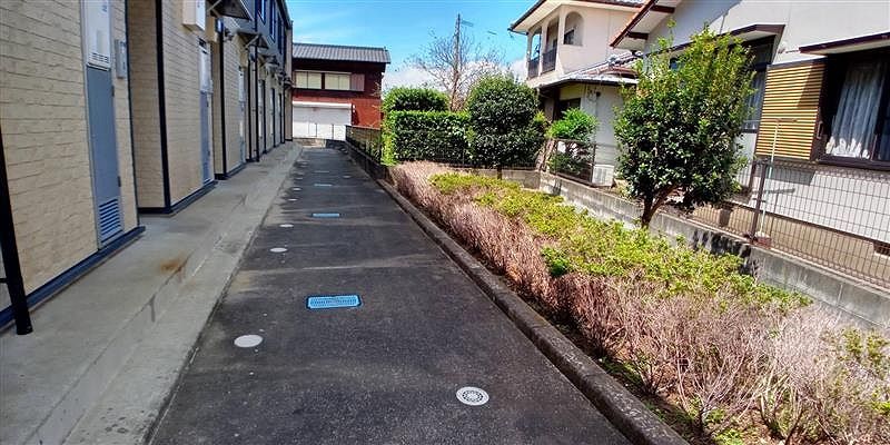 レオパレスウエスト広川二号館 共用部分