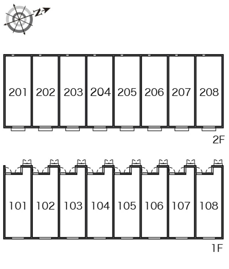 レオネクストオアシス　１９ 間取配置図