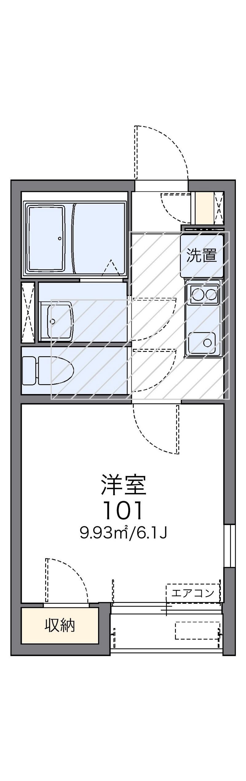 レオネクスト清明山 間取図