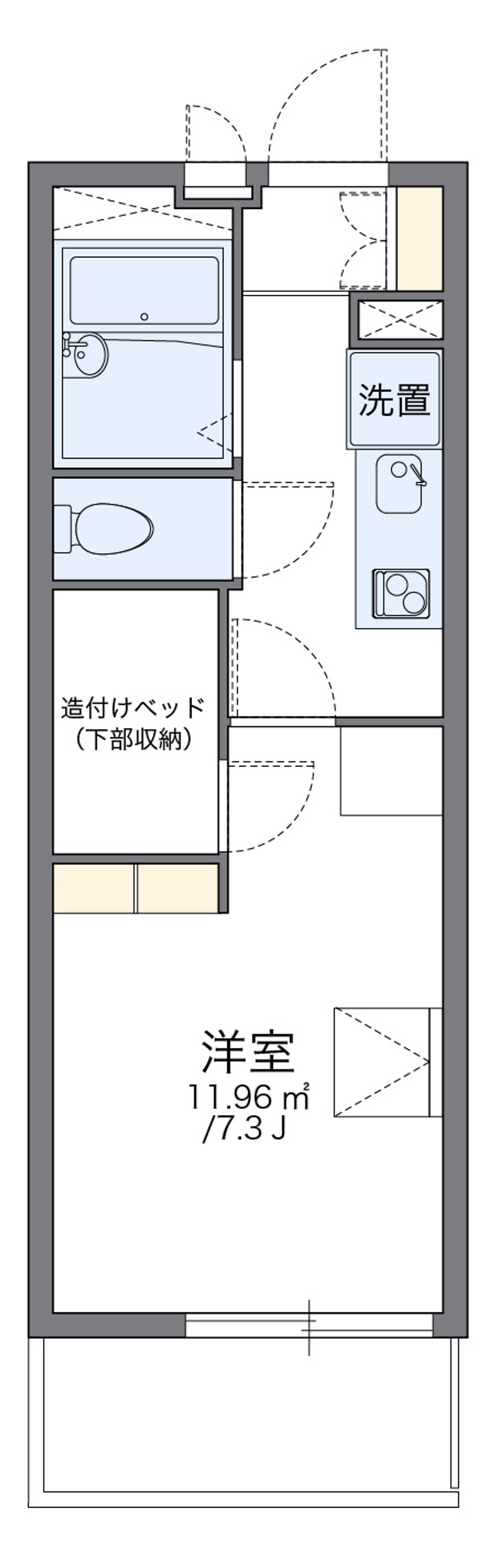 レオパレスＧＯＹＡ 間取り