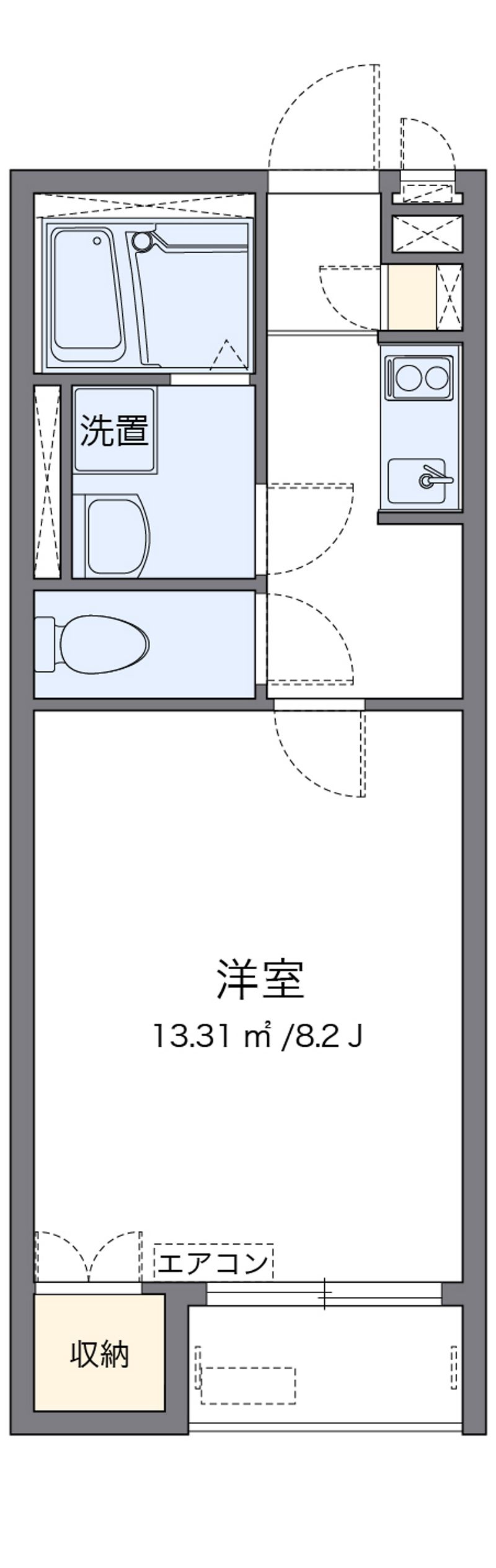 レオネクストフォンテ 間取図