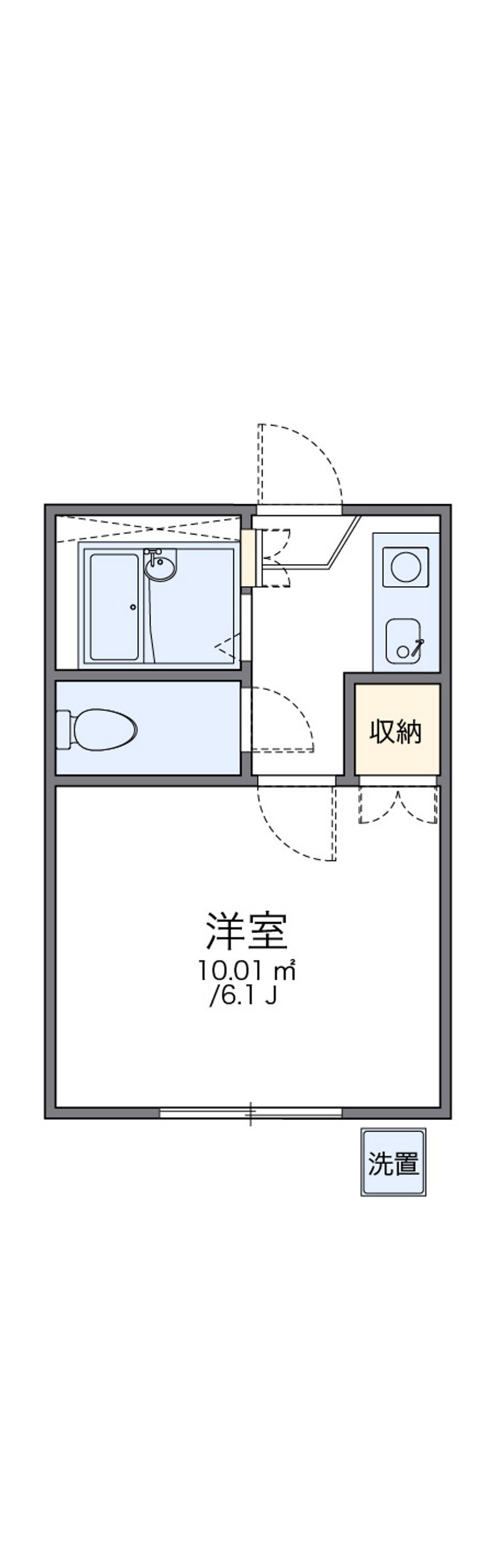 leopalace Hiyoshicho Dai1 Floor plan