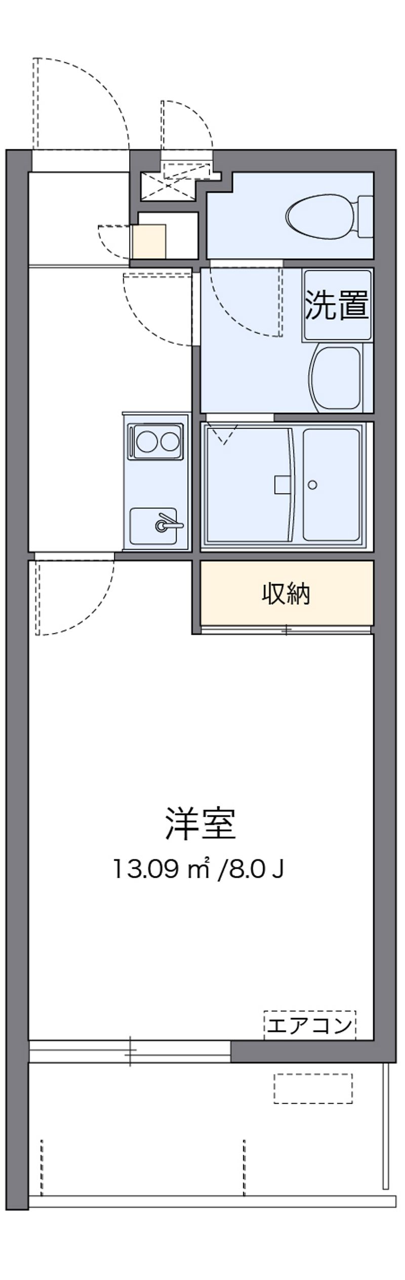クレイノシャイン 間取図