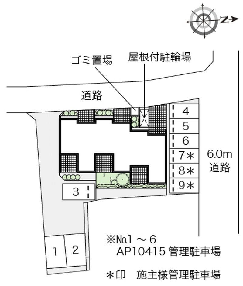 レオネクストグランドソレイユⅡ 配置図
