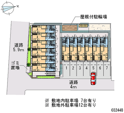 32448 Monthly parking lot