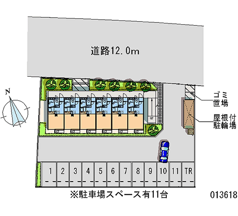 レオパレスコンフォート 月極駐車場