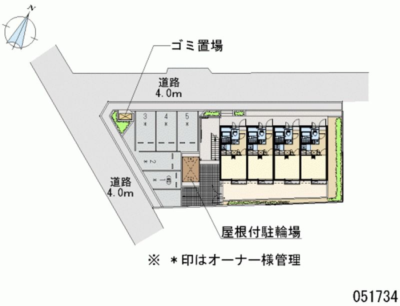 レオパレスＫＩＭＩＳＵＮ 区画図