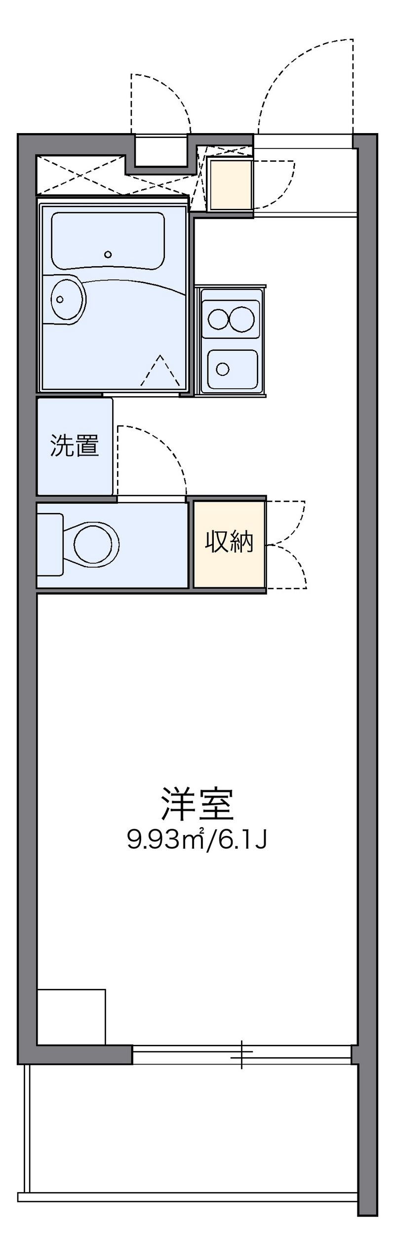 leopalace Katakura Floor plan