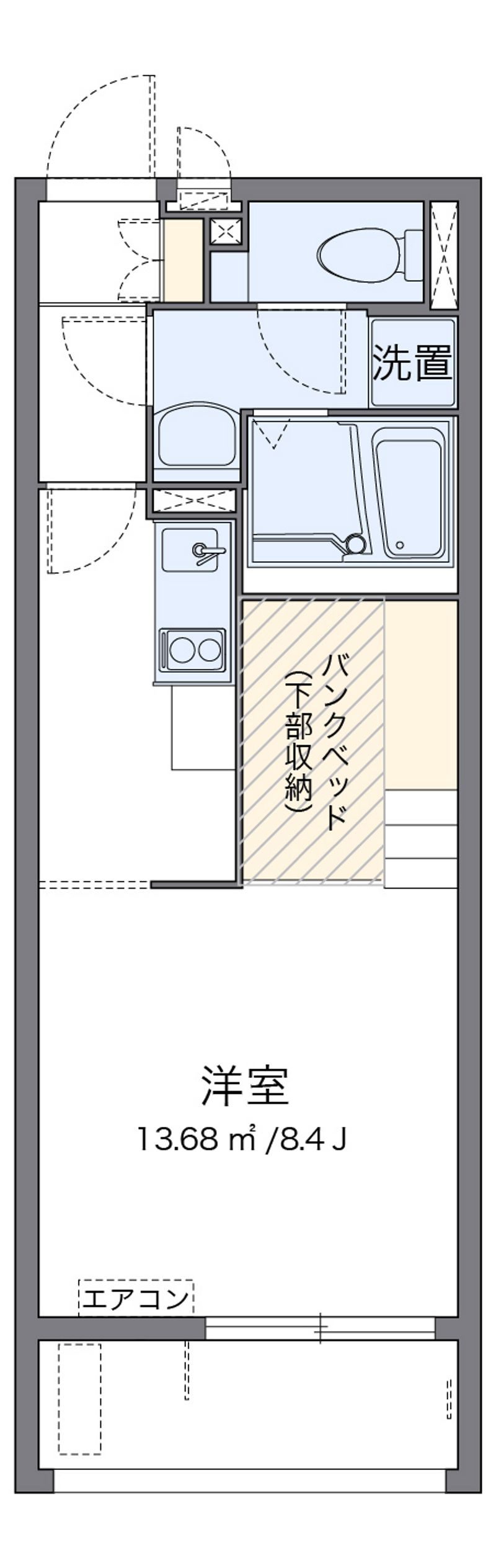ミランダフェリス 間取図