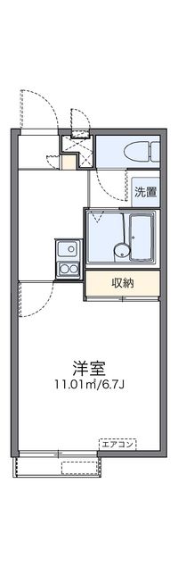 レオパレスエヌエヌ 間取り図