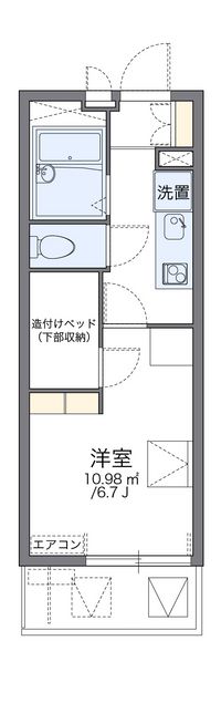 レオパレス銀河 間取り図