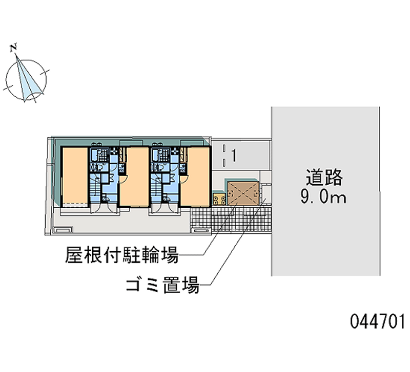 レオネクスト春日ヶ丘荘 月極駐車場