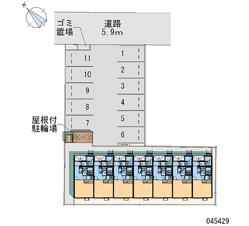 45429 월정액 주차장