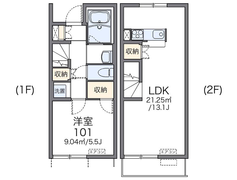 レオネクストニューストリーム 間取図