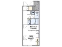 レオパレスドイシャンⅡ 間取り図