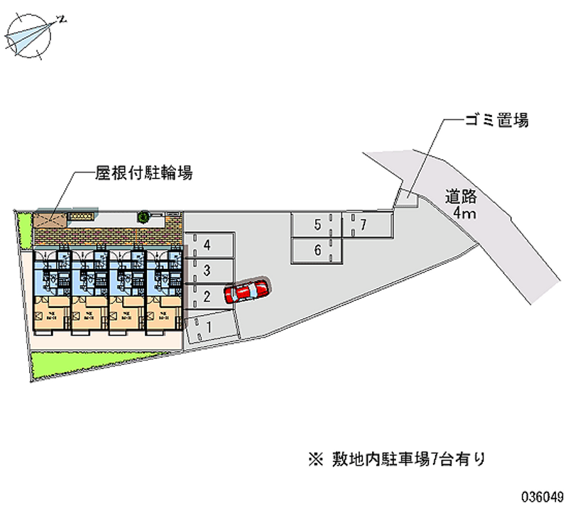 36049月租停车场