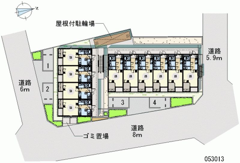 53013 Monthly parking lot