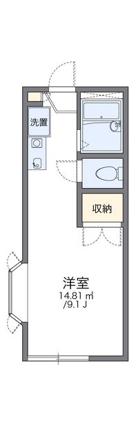 レオパレスブリエ 間取り図