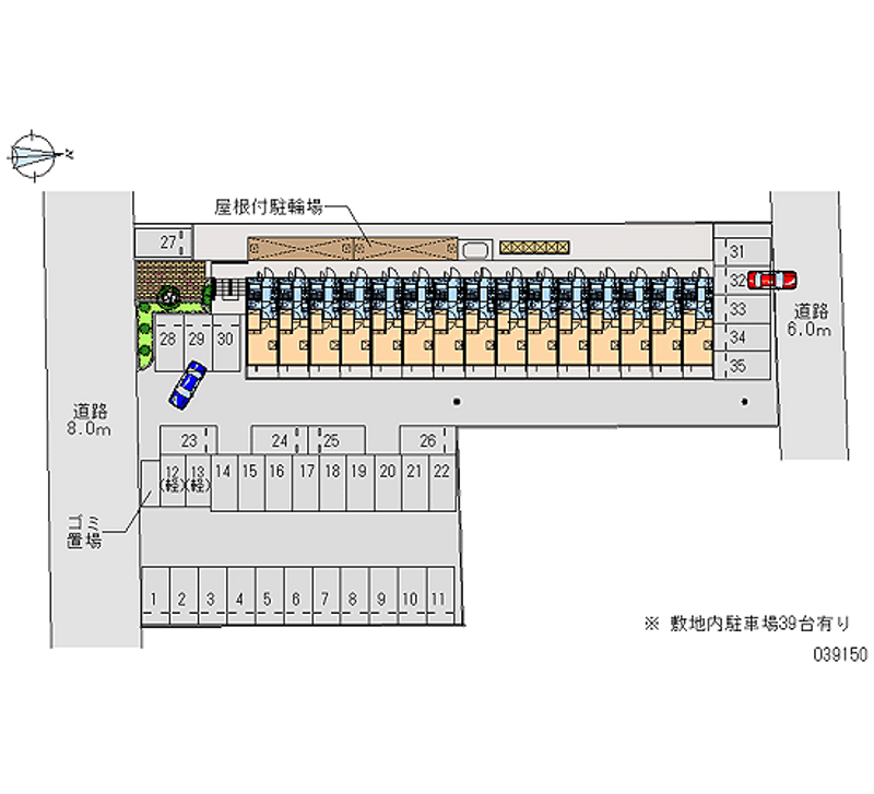 39150月租停車場