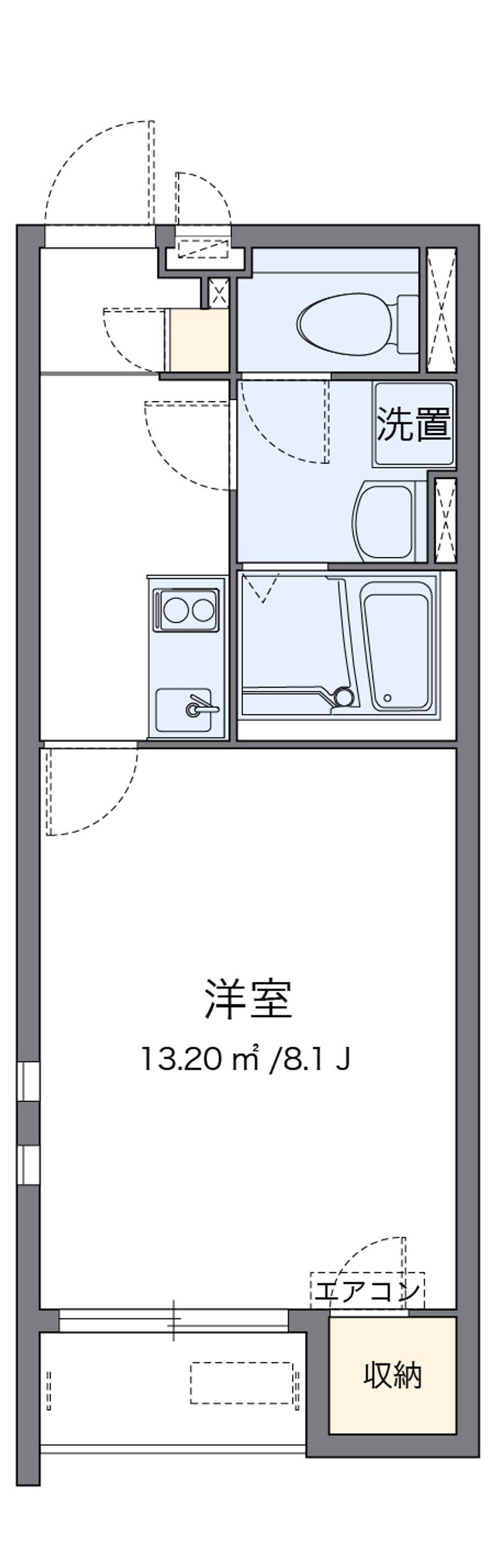 クレイノコヅチⅦ 間取図