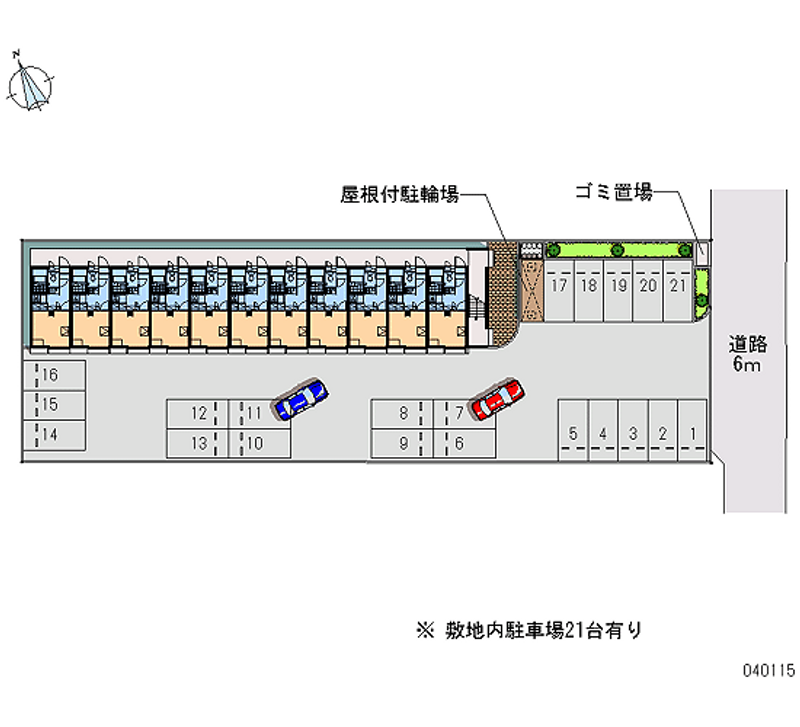 40115 Monthly parking lot