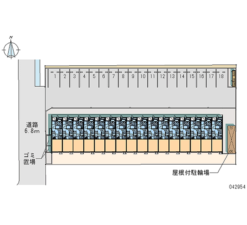 42954 bãi đậu xe hàng tháng