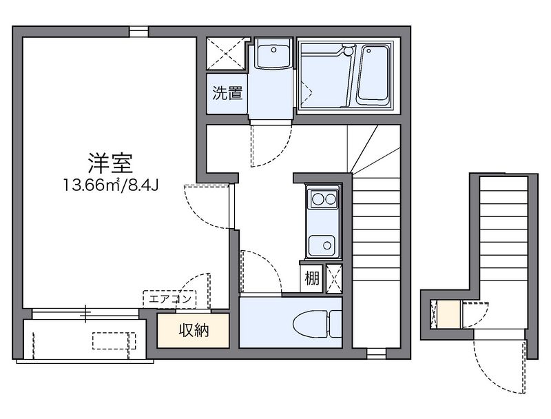 レオネクスト輝 間取図