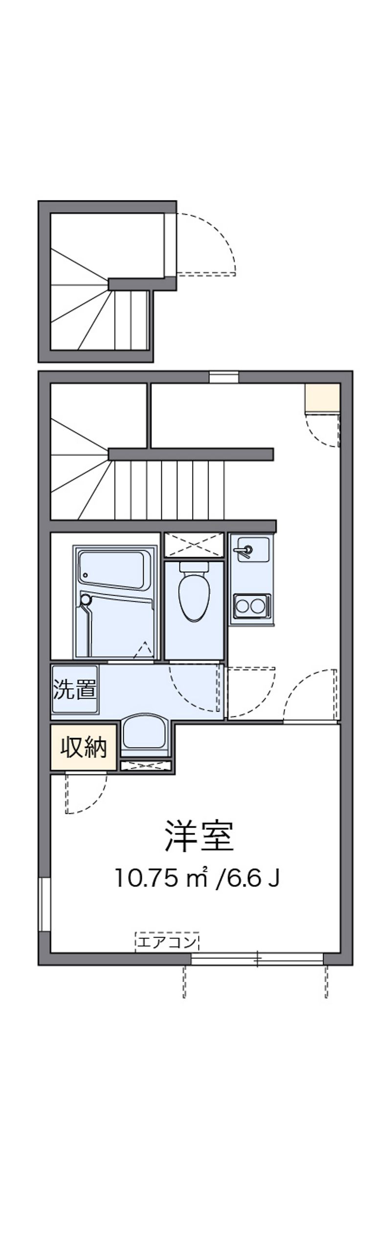 クレイノ花水木 間取図