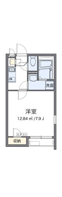 クレイノ堀内Ⅳ 間取り図