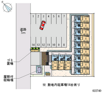 レオパレスデュオ 区画図