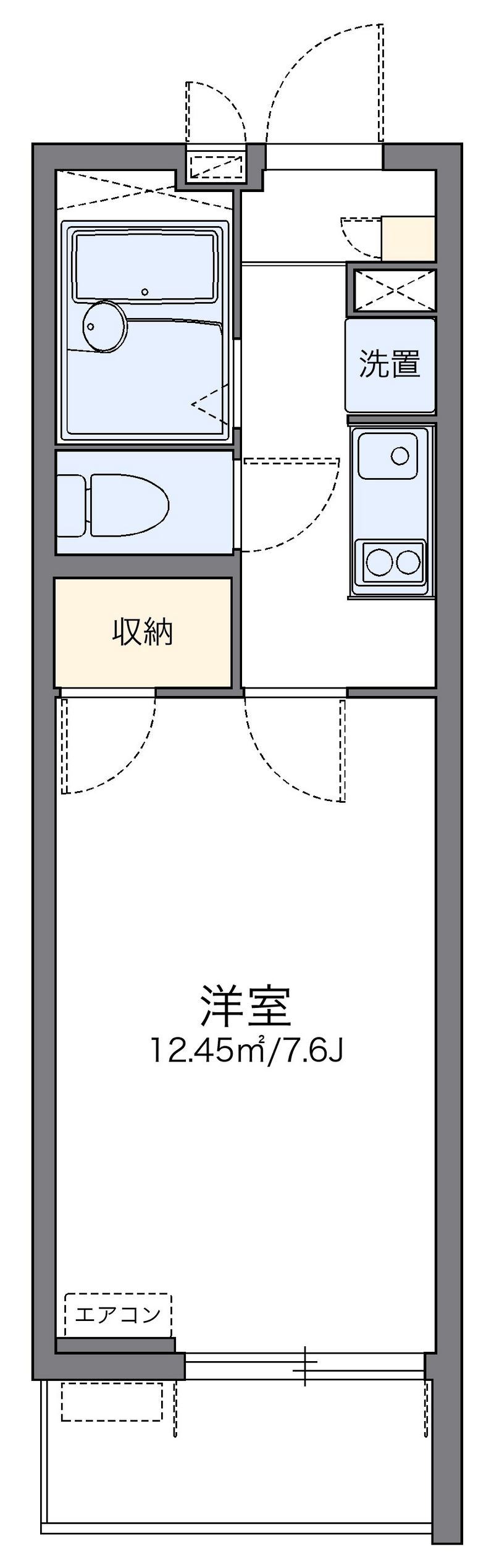 レオネクストルナ 間取図