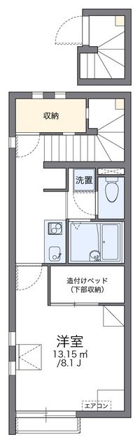 レオネクスト榎戸Ⅱ 間取り図