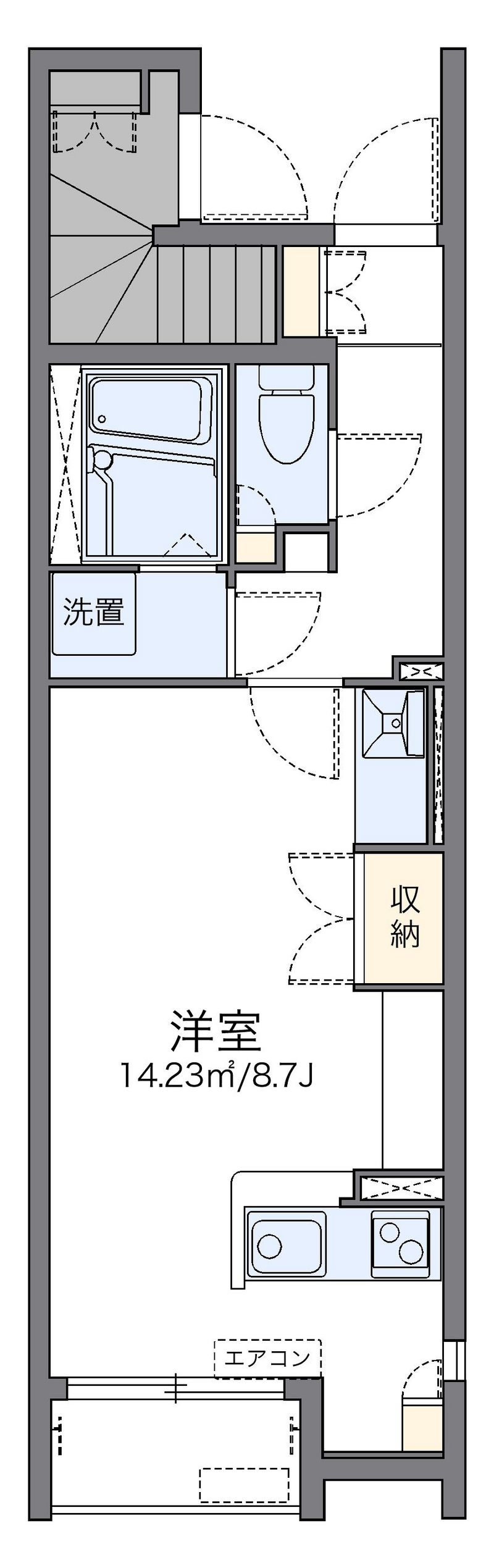 レオネクストルミエール 間取図