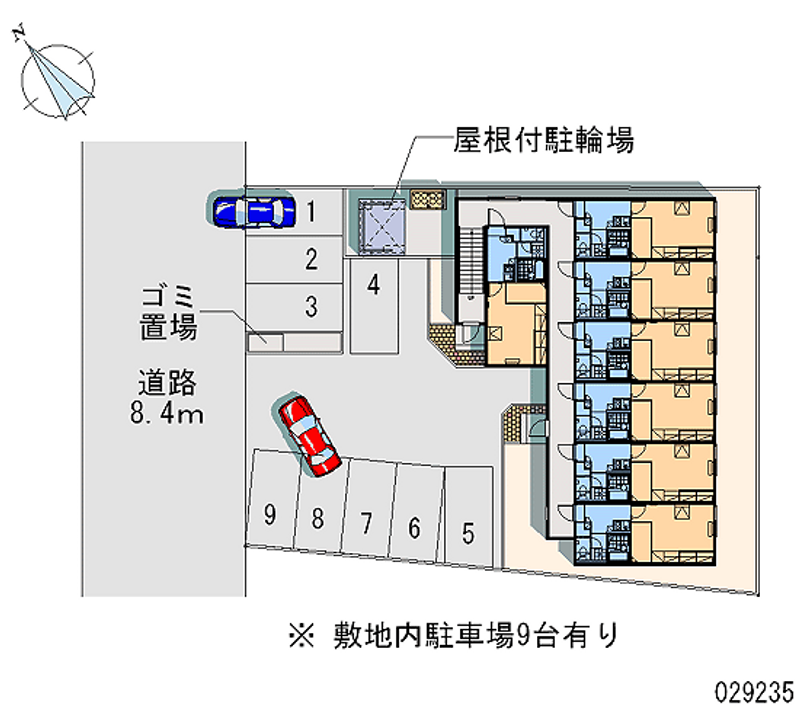 29235月租停車場