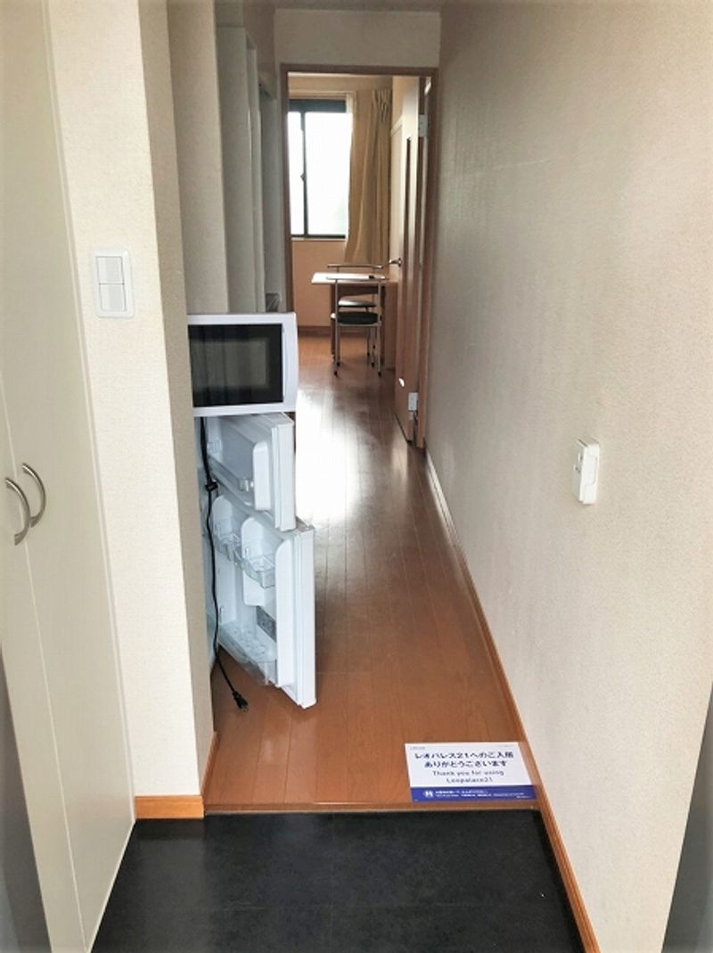 レオパレスカメリアⅡ 玄関