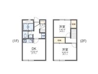 レオパレスレジデンス上松 間取り図