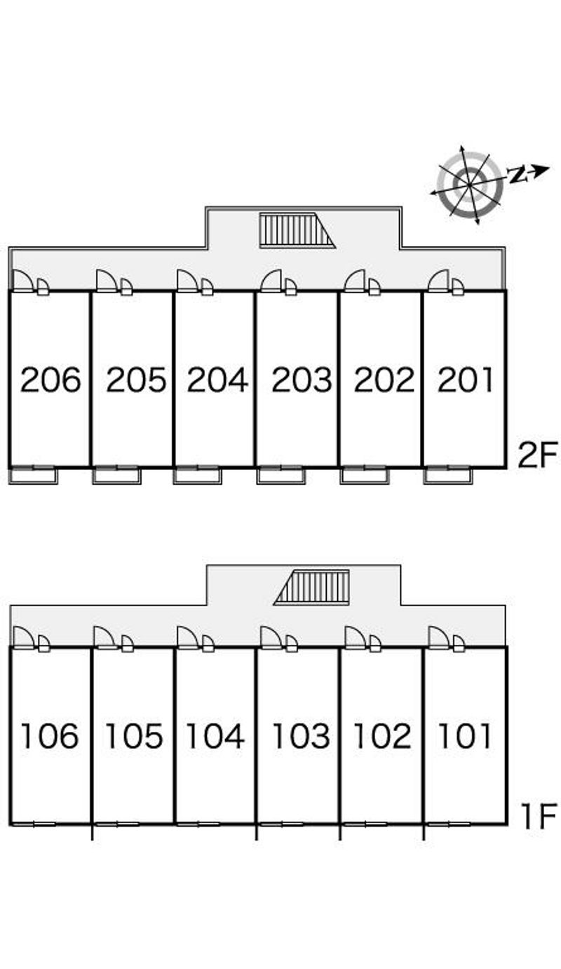 レオパレスａｉｒｕ 間取配置図