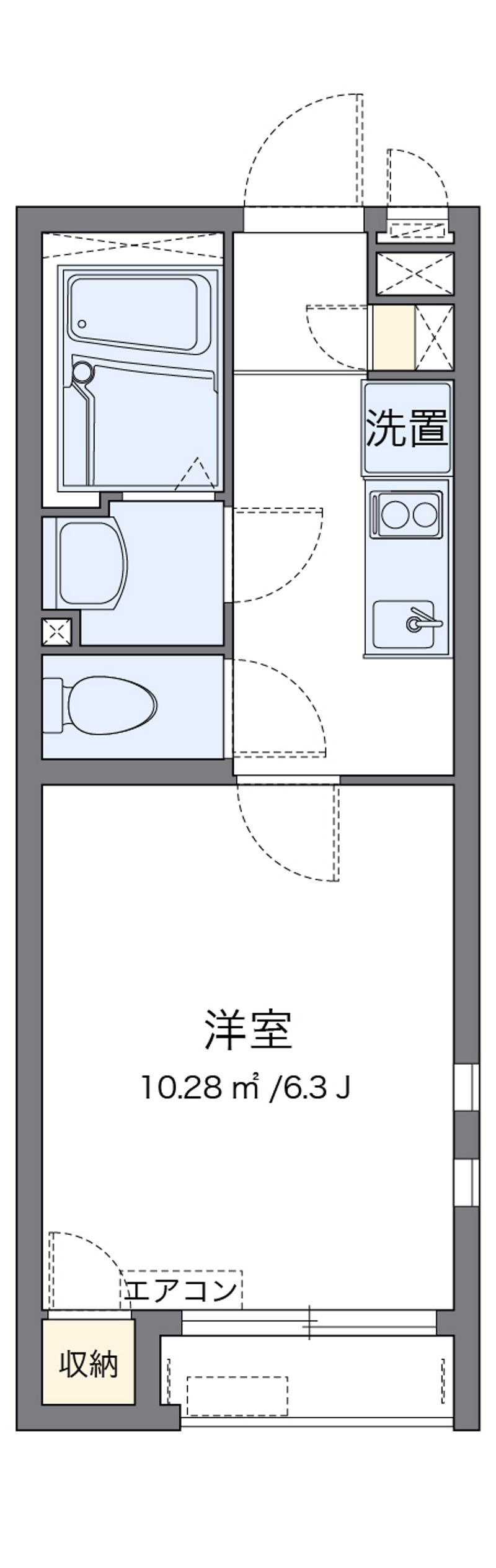 クレイノル　レーヴ 間取図