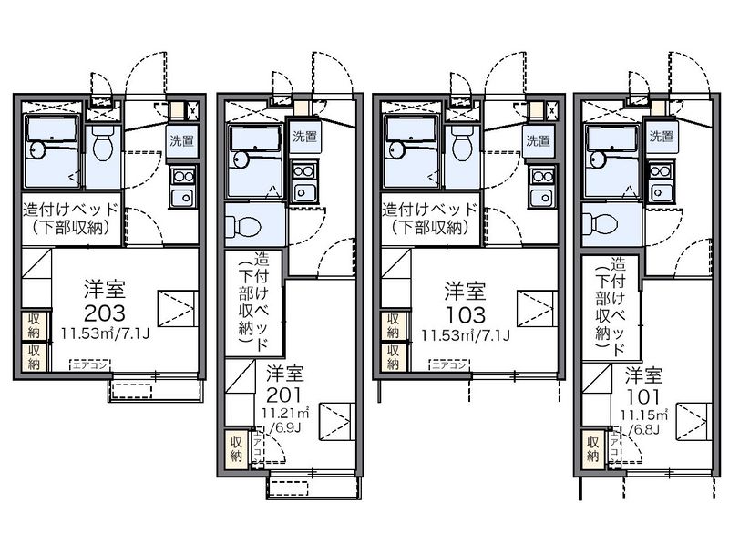 レオネクスト表参道 間取り