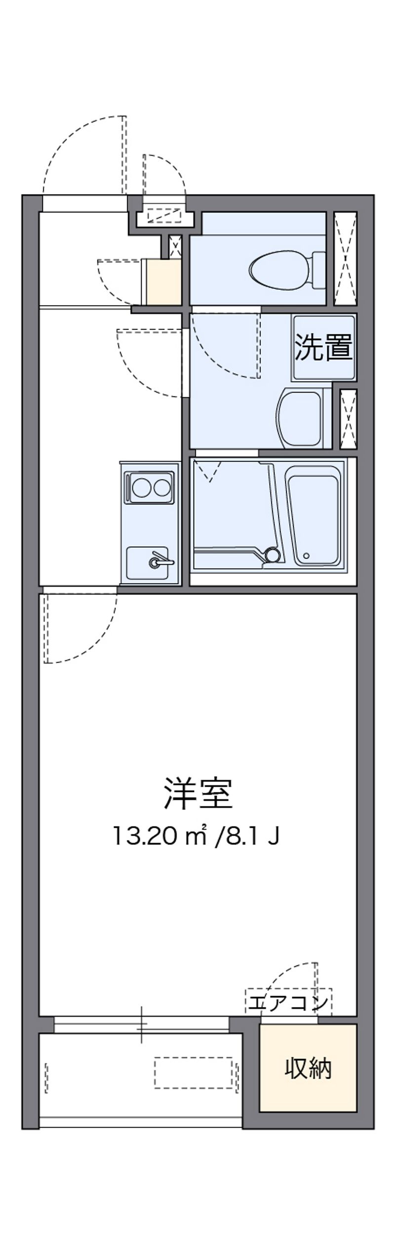 クレイノパーシモン 間取図