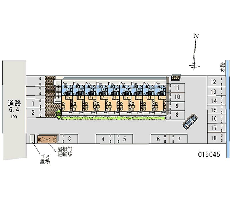 15045 Monthly parking lot