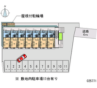 25771 Monthly parking lot